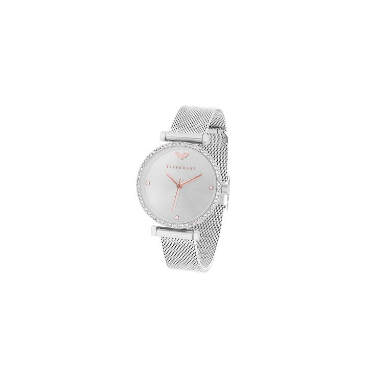 Tipperary Crystal Watch - Bee Silver