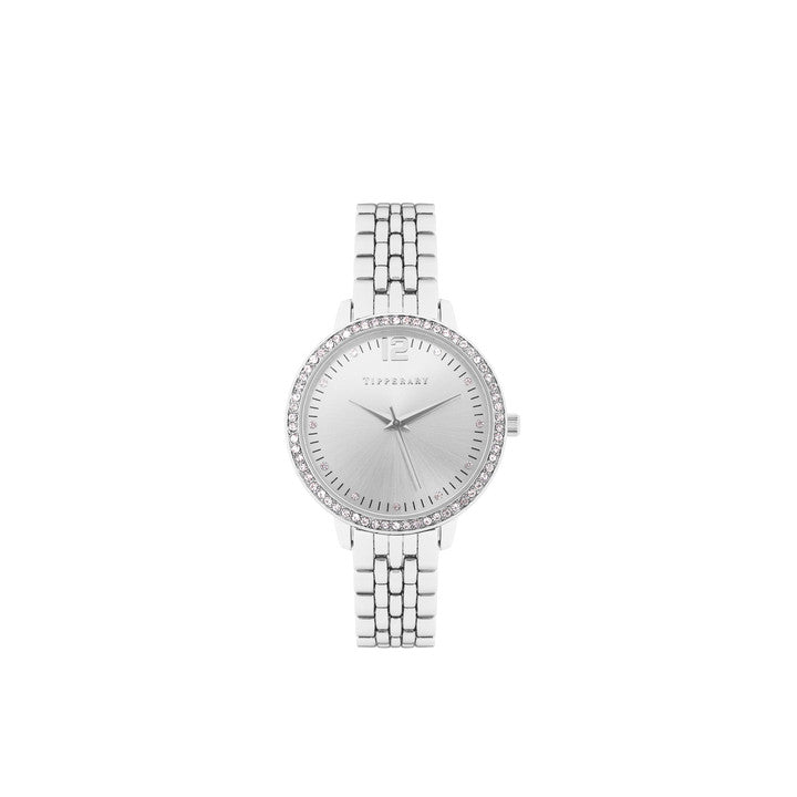 Tipperary Crystal Watch - Navona Silver