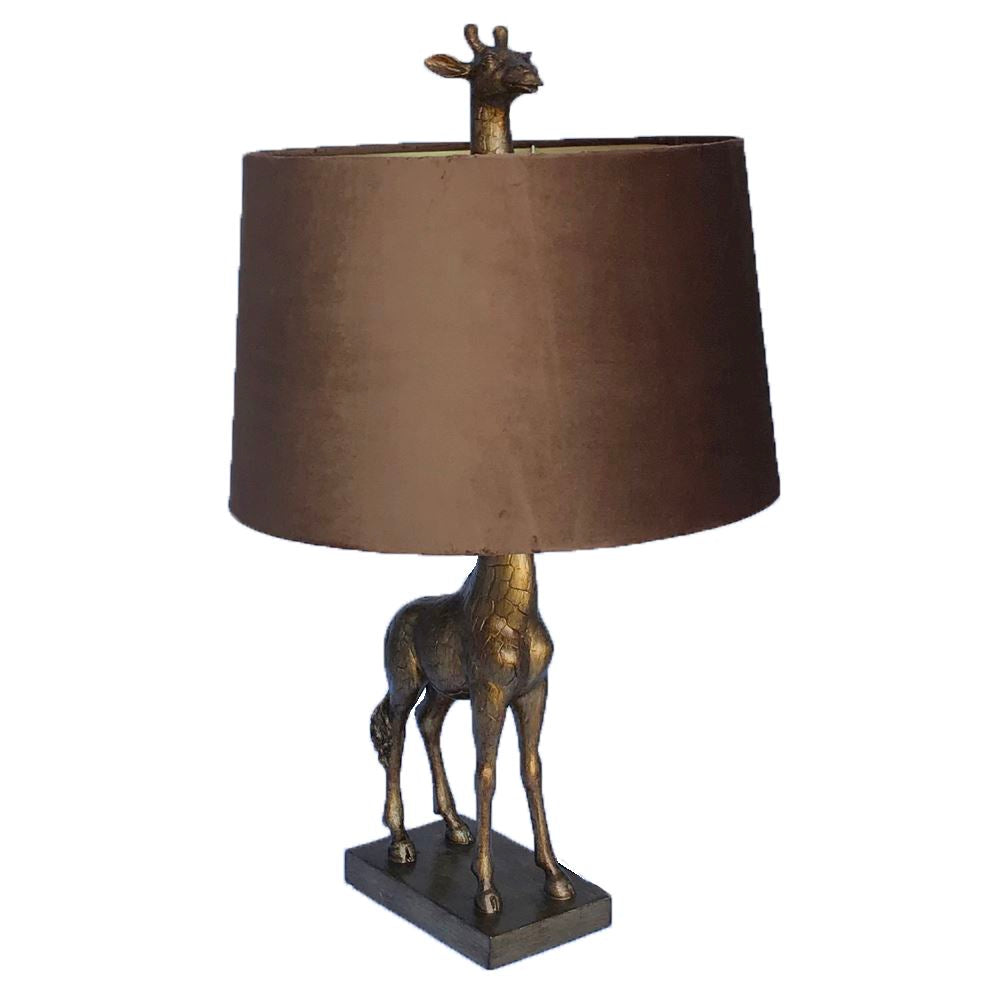 Fern Cottage Table Lamp - Gold Giraffe **CLICK & COLLECT ONLY**