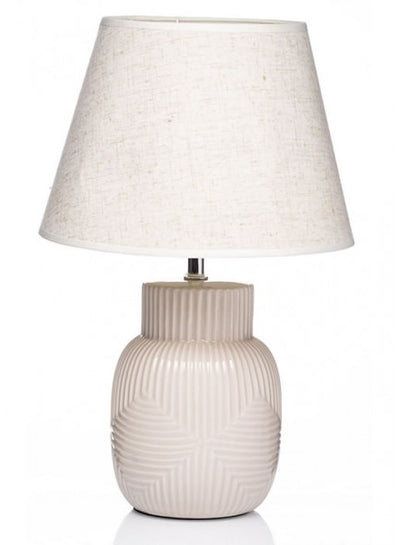 The Grange Collection Lamp - Contemporary Stoneware