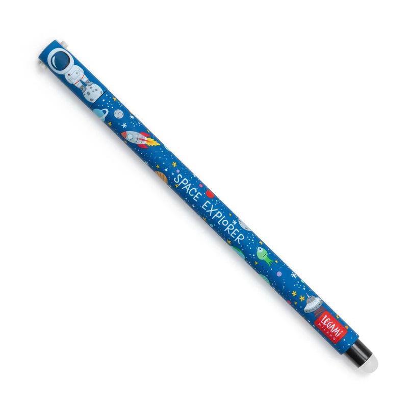 Legami Erasable Pen - Astronaut- Black Ink