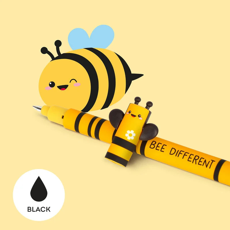 Legami Erasable Pen - Bee - Black Ink