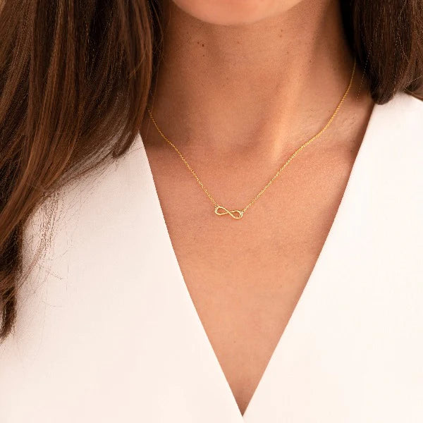 Gisser Sterling Silver Necklace with Infinity Sign