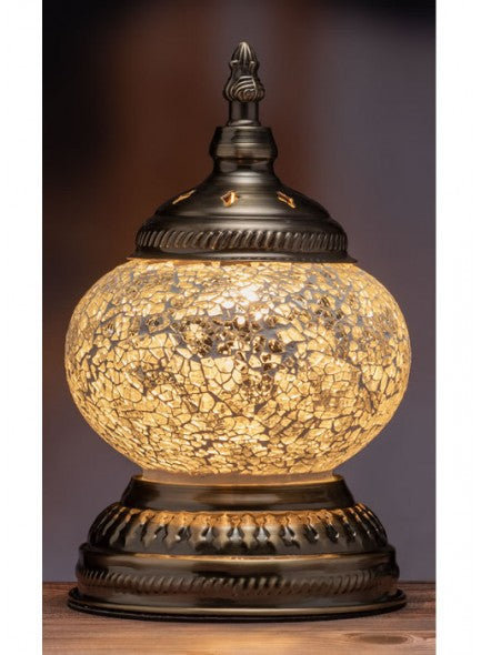 The Grange Collection Lamp - Cream Mosaic
