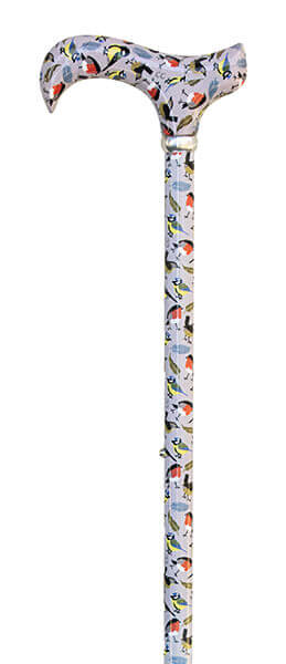 Classic Canes - Ladies Song Birds Adjustable Derby Walking Stick
