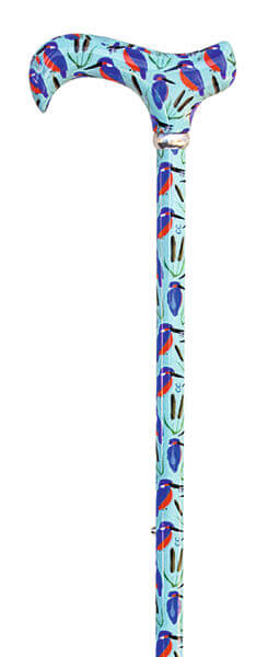 Classic Canes - Ladies Kingfisher Adjustable Derby Walking Stick