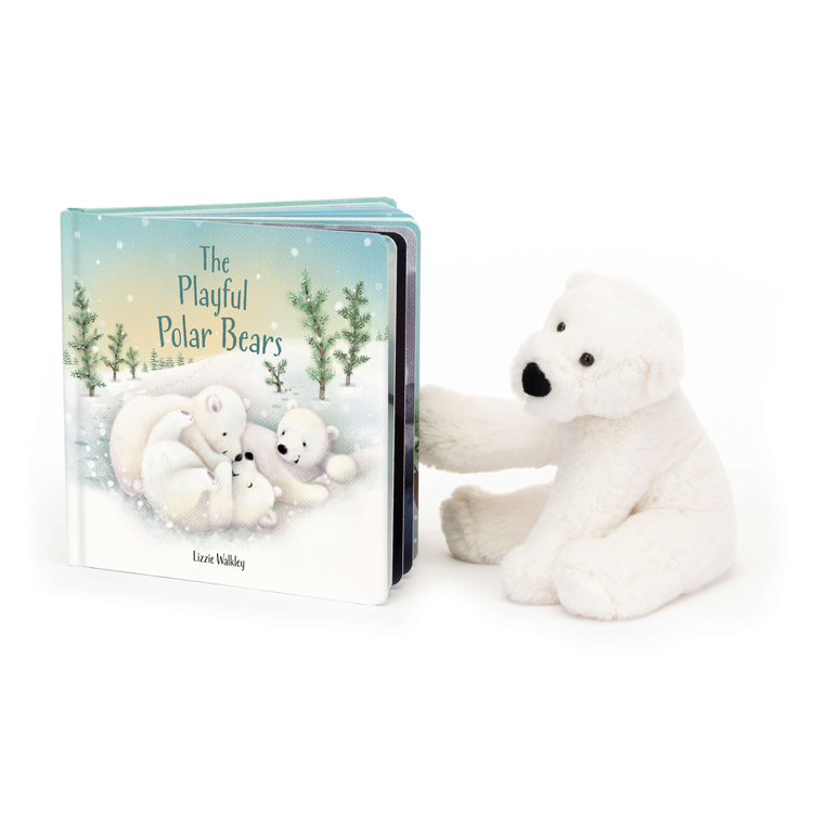 Jellycat 'The Playful Polar Bears' Book
