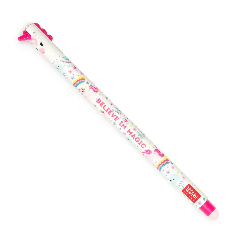 Legami Erasable Pen - Unicorn - Pink Ink
