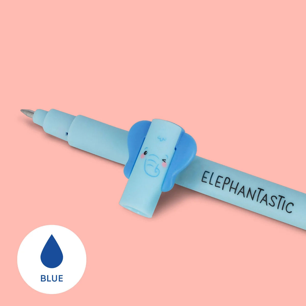 Legami Erasable Pen - Elephant - Blue Ink