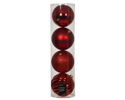 Christmas Tree Assorted Mix Colour Baubles **CLICK & COLLECT ONLY**