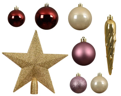 Christmas Tree Topper Collection -  Star & Baubles