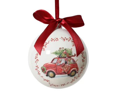 Christmas Tree Hanging Decoration - Car Bauble in Gift Box