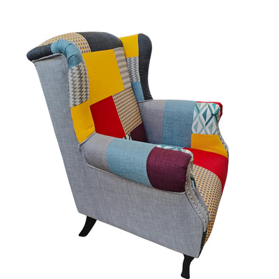 The Grange Interiors Patchwork Armchair **CLICK & COLLECT ONLY**