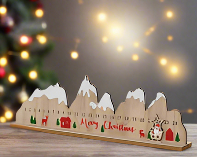 Christmas Advent Calendar - Santa Claus & Sleigh
