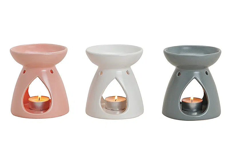 Ceramic Oil Burner - 3 assorted