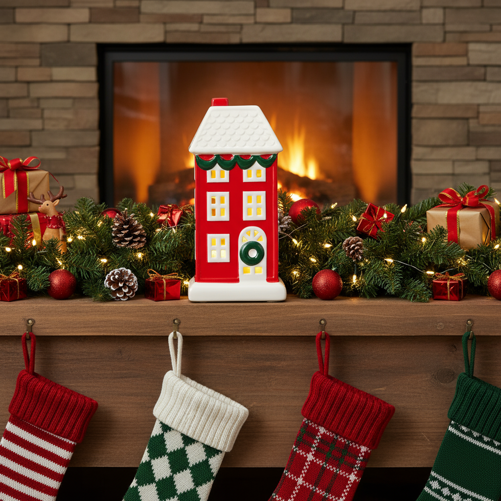 Christmas LED Collection - Ceramic Townhouse