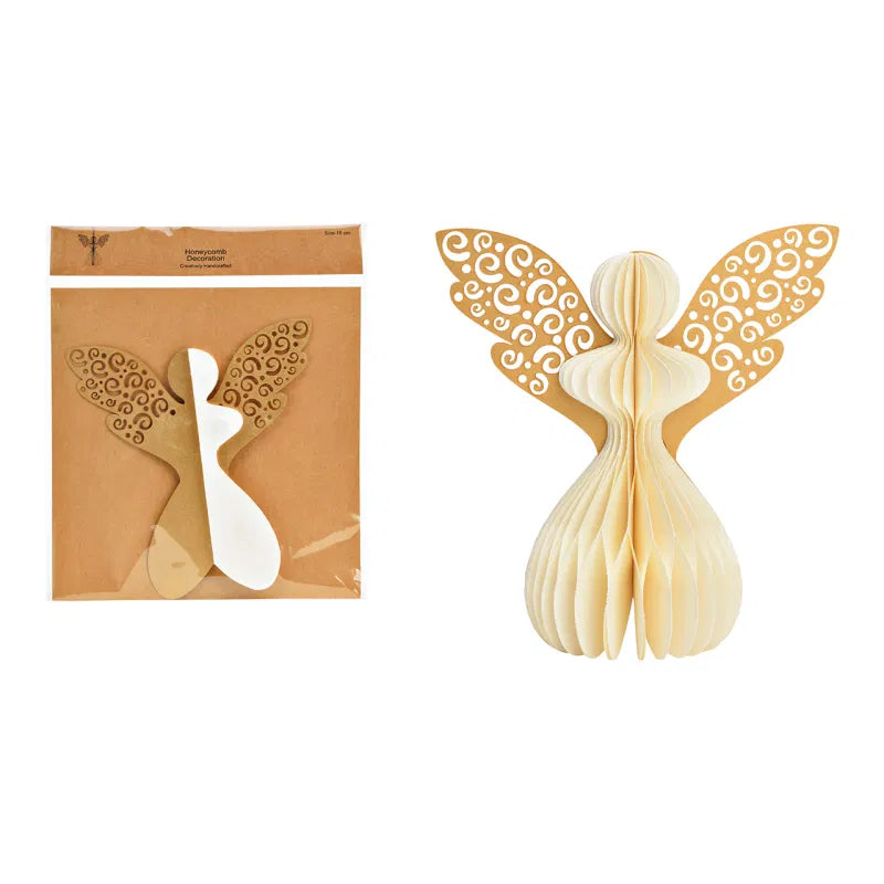 Christmas Tree Hanging Decoration - Paper Angel Collection
