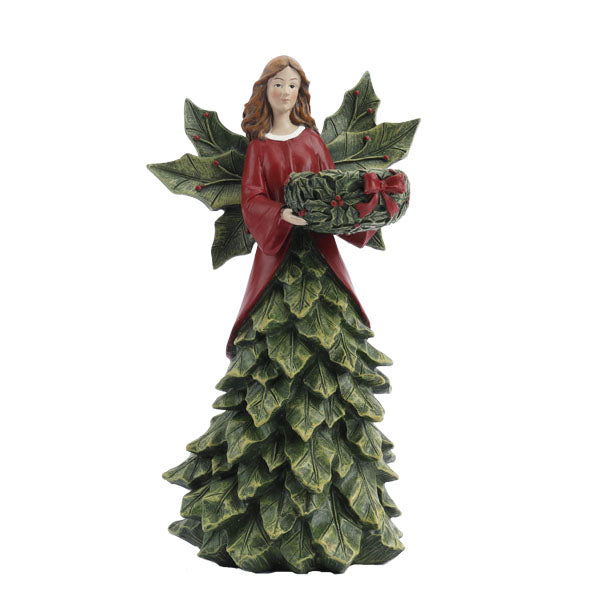 Christmas Figurine - Secret Christmas Angel Tealight Holder