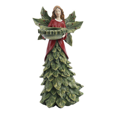 Christmas Figurine - Secret Christmas Angel Tealight Holder