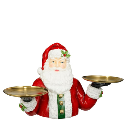 Christmas Ornament - Decorative Santa Claus Tray