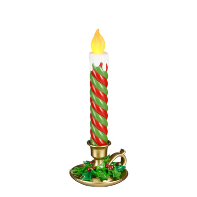 Christmas LED Collection - Vintage Over Sized Christmas Candle