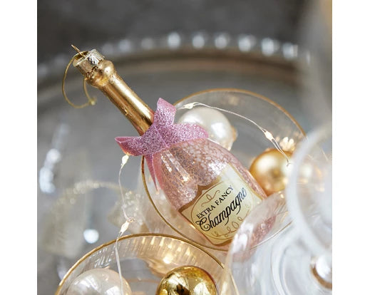 Christmas Tree Decoration – Bubbles Champagne Bottle