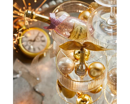 Christmas Tree Decoration – Bubbles Champagne Bottle