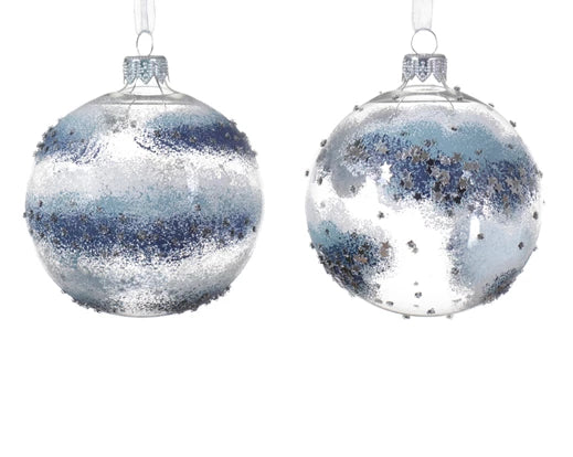 Glass Star Border Bauble Decoration **CLICK & COLLECT ONLY**