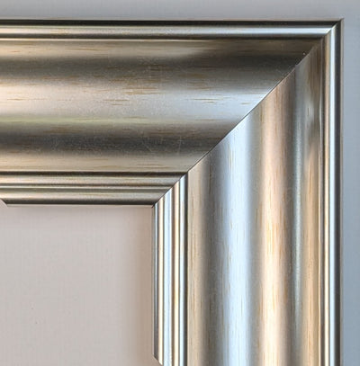 Framed Art on Glass - Bathroom Animals Collection - Champagne Scoup Frame ** CLICK & COLLECT ONLY**