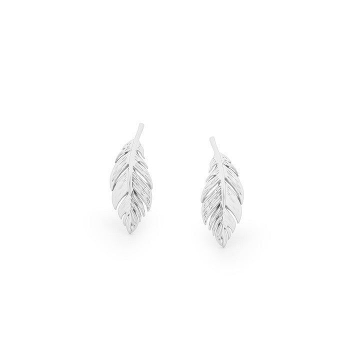 Tipperary Crystal Earrings - Feather Collection - Feather Mini Stud