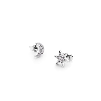 Tipperary Crystal Earrings - Star Collection - Star & Moon