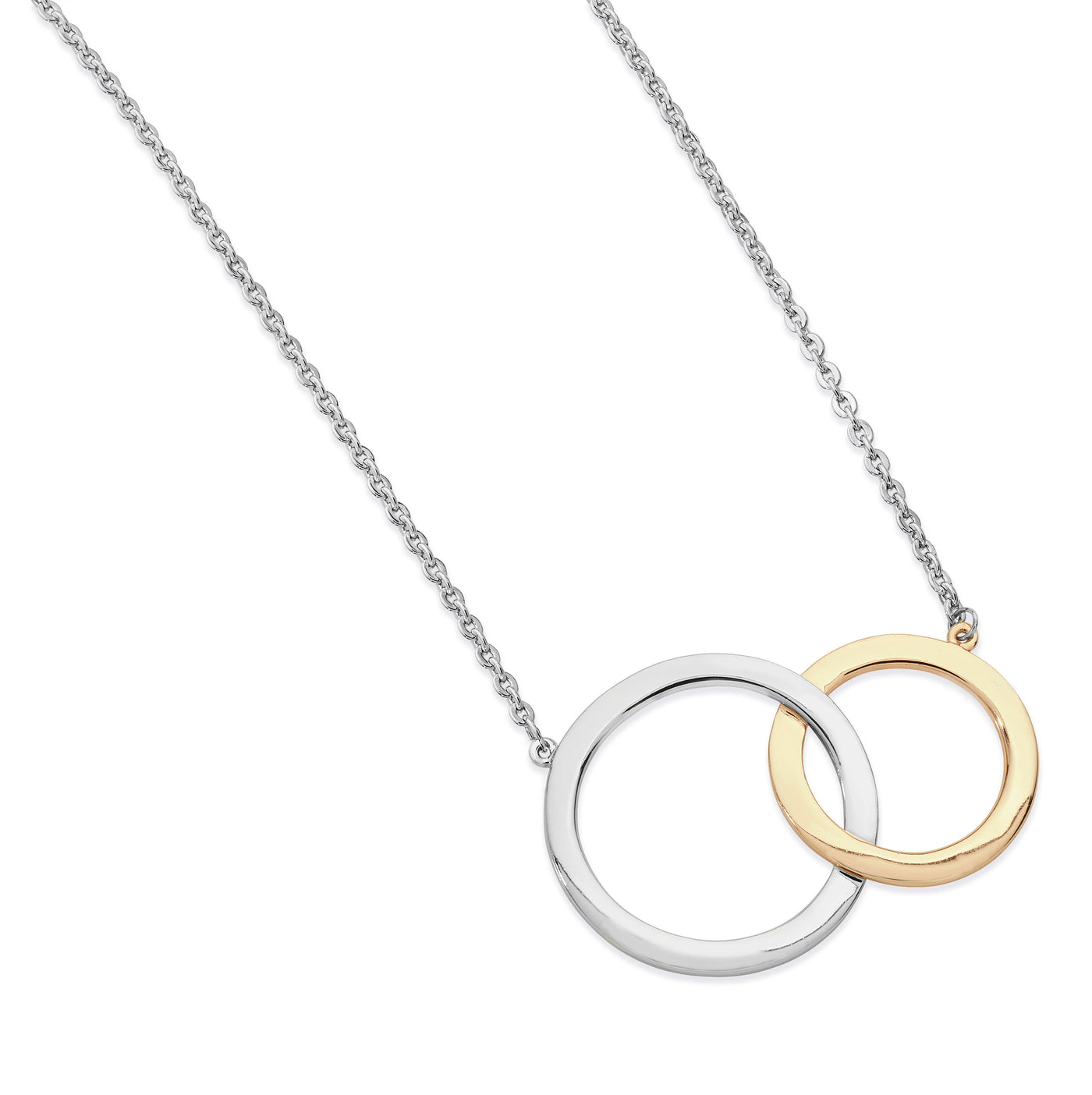 Tipperary Crystal Pendant - Infinity Collection - Interlocking Circles