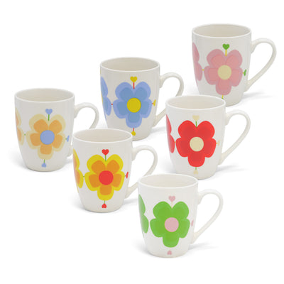 Tipperary Crystal Set Of 6 Mug Collection