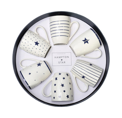 Tipperary Crystal Set Of 6 Mug Collection