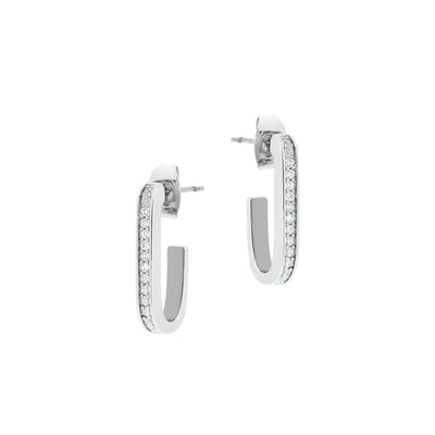 Tipperary Crystal Earrings - Hoop Collection - CZ J