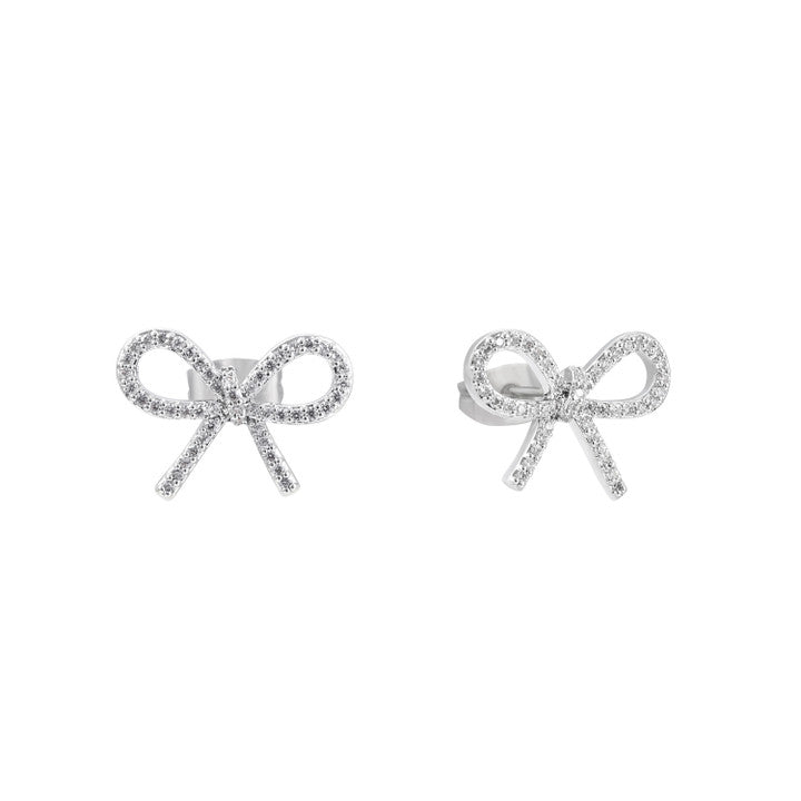 Tipperary Crystal Earrings - Bow Collection - CZ Bow