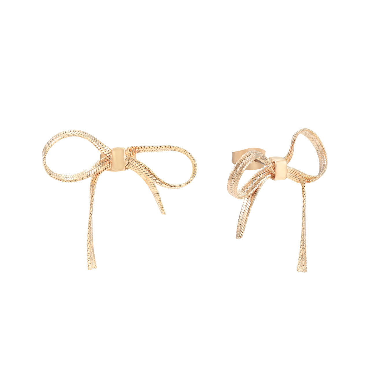 Tipperary Crystal Bow Collection - Slinky Gold Bow