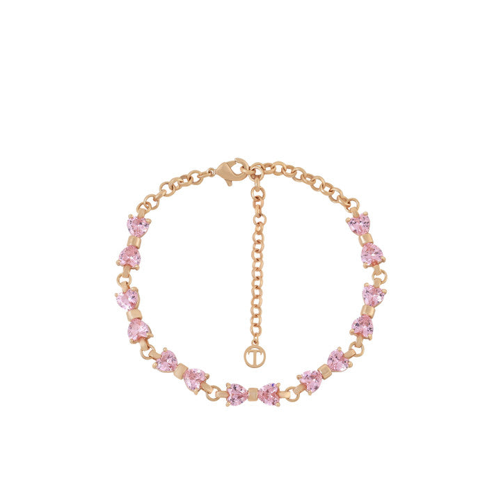 Tipperary Crystal Bracelet - Bow Collection - Pink Crystal Bow