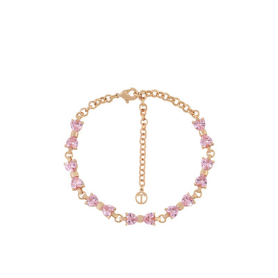 Tipperary Crystal Bracelet - Bow Collection - Pink Crystal Bow