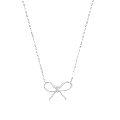 Tipperary Crystal Pendant - Bow Collection - Gold/Silver Bow