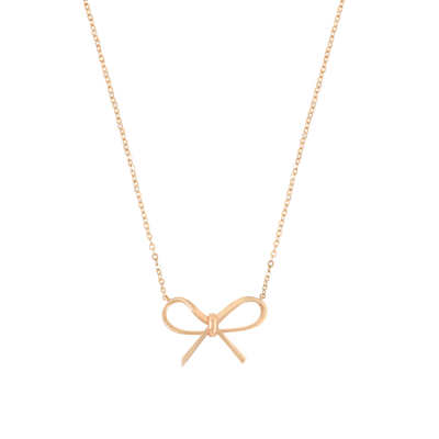Tipperary Crystal Pendant - Bow Collection - Gold/Silver Bow