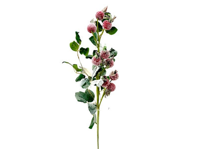 Christmas Floristry Stem - Snow Berry Spray
