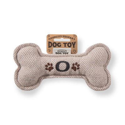 Personalised Squeaky Dog Toys - Initials & Sentiments