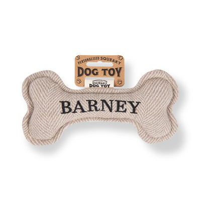 Personalised Squeaky Dog Toys - Names