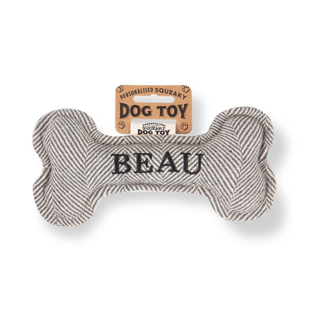 Personalised Squeaky Dog Toys - Names