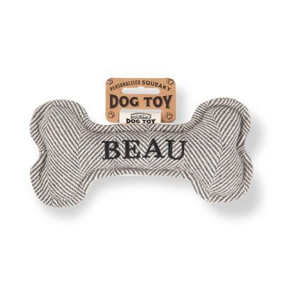 Personalised Squeaky Dog Toys - Names
