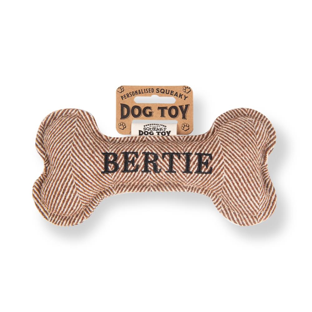 Personalised Squeaky Dog Toys - Names