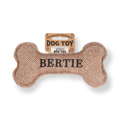 Personalised Squeaky Dog Toys - Names