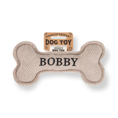 Personalised Squeaky Dog Toys - Names