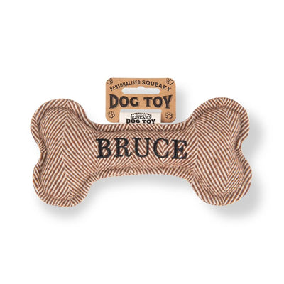Personalised Squeaky Dog Toys - Names